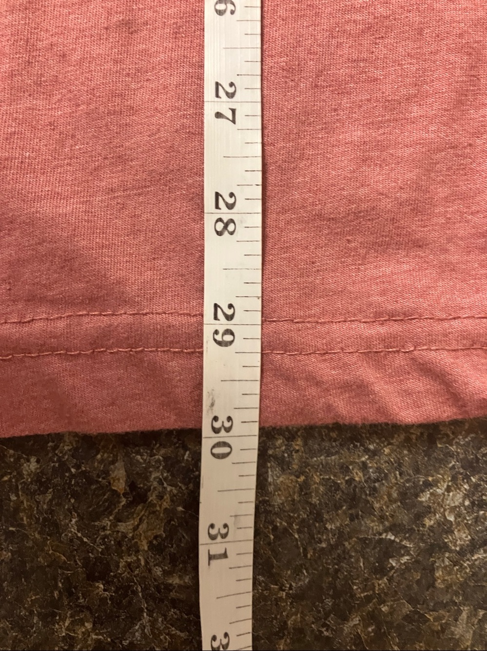 3/$15❤️ Lif apparel mauve Christmas V neck tee shirt 3x - Picture 7 of 9
